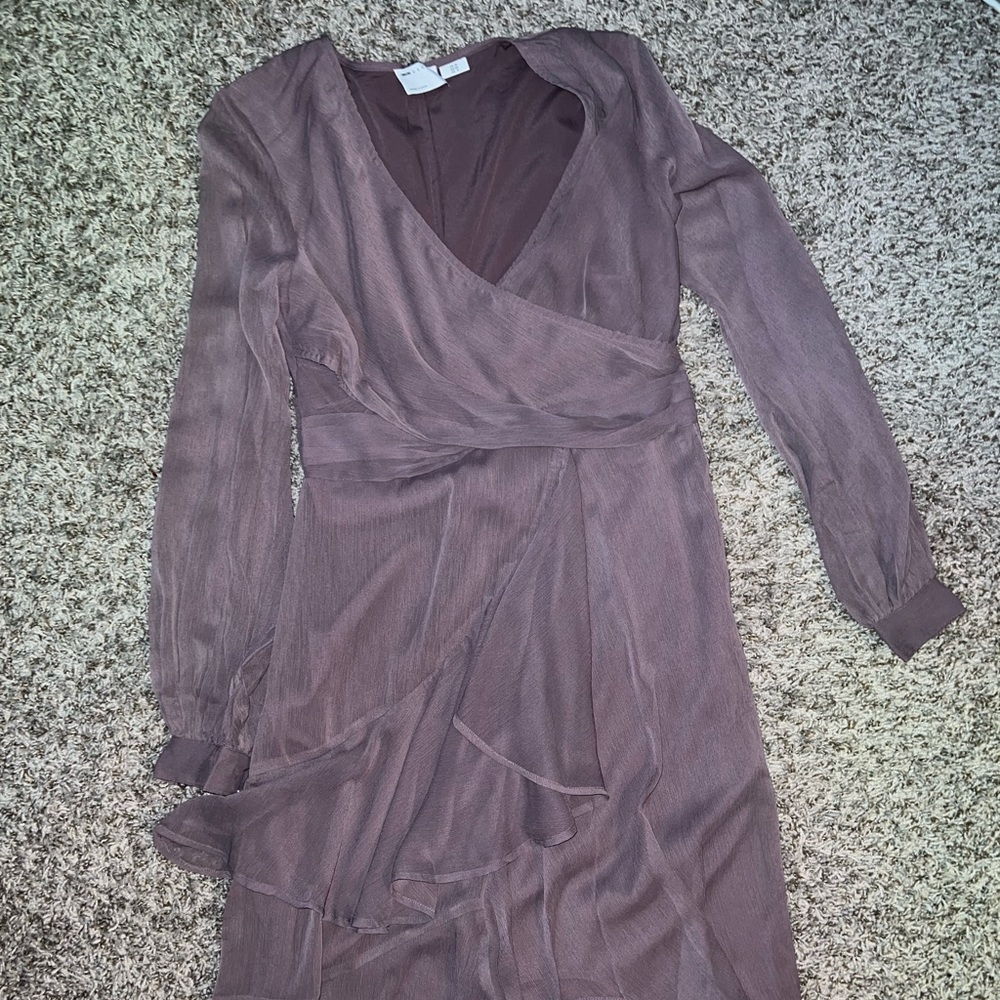 Purple ASOS Mid length Dress